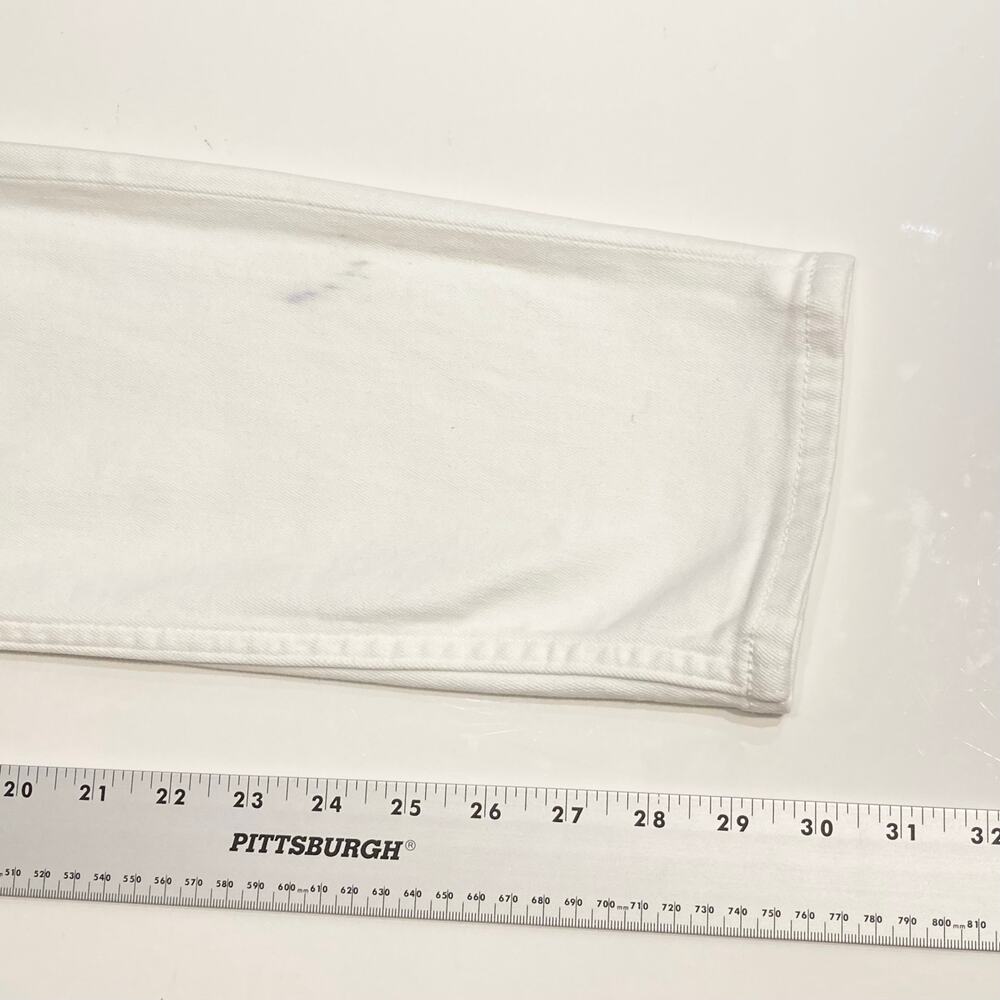 NEW TOPMAN Jeans W32XL30 White Skinny Stretch - Picture 12 of 13